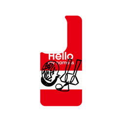 犀牛盾SolidSuit手機殼 - ASUS Zenfone 9 - 【聯名設計款】 - BOUNCE - HELLO MY NAME IS BOUNCE