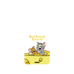 犀牛盾SolidSuit手機殼 - ASUS Zenfone 9 - 【聯名設計款】 - 湯姆貓與傑利鼠 Tom and Jerry - Best friends
