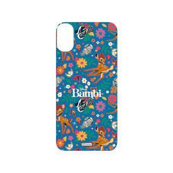 犀牛盾SolidSuit手機殼 - iPhone X - 【聯名設計款】 - 迪士尼-經典系列 Disney Classics - 小鹿斑比 Bambi - Flower Pattern