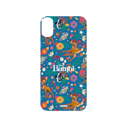 犀牛盾SolidSuit手機殼 - iPhone XR - 【聯名設計款】 - 迪士尼-經典系列 Disney Classics - 小鹿斑比 Bambi - Flower Pattern