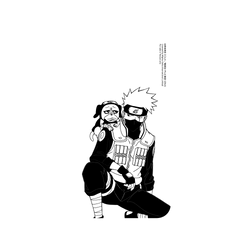 犀牛盾SolidSuit手機殼 - iPhone XR - 【聯名設計款】 - 火影忍者 Naruto - 素描系列-旗木卡卡西&帕克