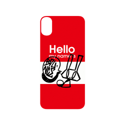 犀牛盾SolidSuit手機殼 - iPhone XS Max - 【聯名設計款】 - BOUNCE - HELLO MY NAME IS BOUNCE