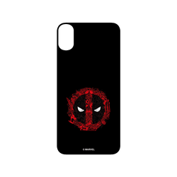 犀牛盾SolidSuit手機殼 - iPhone XS Max - 【聯名設計款】 - 迪士尼-漫威 Marvel - 死侍-漫畫標誌