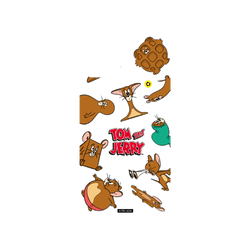 犀牛盾SolidSuit手機殼 - iPhone 11 - 【聯名設計款】 - 湯姆貓與傑利鼠 Tom and Jerry - 貼紙系列 - 傑利鼠變形