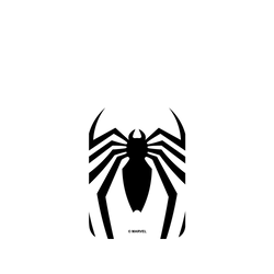 犀牛盾SolidSuit手機殼 - iPhone 7/8/SE2/SE3 - 【聯名設計款】 - 迪士尼-漫威 Marvel - 蜘蛛人-黑色標誌