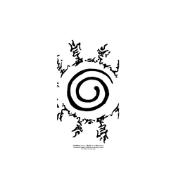 犀牛盾SolidSuit手機殼 - iPhone 7/8/SE2/SE3 - 【聯名設計款】 - 火影忍者 Naruto - LOGO系列-八卦封印