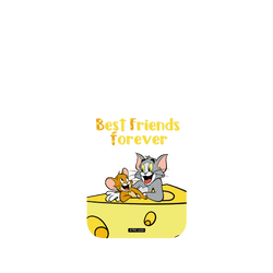 犀牛盾SolidSuit手機殼 - iPhone 12 mini - 【聯名設計款】 - 湯姆貓與傑利鼠 Tom and Jerry - Best friends