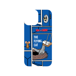 犀牛盾SolidSuit手機殼 - iPhone 12 mini - 【聯名設計款】 - 湯姆貓與傑利鼠 Tom and Jerry - The Flying Cat