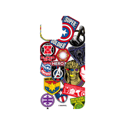 犀牛盾SolidSuit手機殼 - iPhone 12/12 Pro - 【聯名設計款】 - 迪士尼-漫威 Marvel - 漫威英雄-貼紙系列