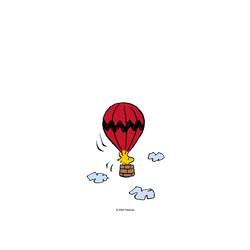 犀牛盾SolidSuit手機殼 - iPhone 12/12 Pro - 【聯名設計款】 - Snoopy 史努比 - 胡士托搭熱氣球