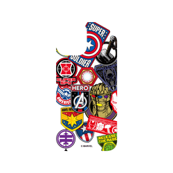 犀牛盾SolidSuit手機殼 - iPhone 12 Pro Max - 【聯名設計款】 - 迪士尼-漫威 Marvel - 漫威英雄-貼紙系列