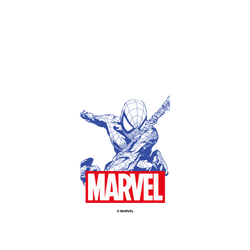 犀牛盾SolidSuit手機殼 - iPhone 13 mini - 【聯名設計款】 - 迪士尼-漫威 Marvel - 蜘蛛人-漫威Logo版