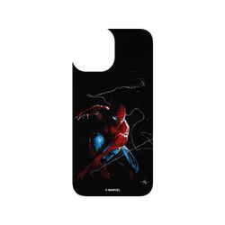 犀牛盾SolidSuit手機殼 - iPhone 13 mini - 【聯名設計款】 - 迪士尼-漫威 Marvel - 蜘蛛人-準備行動