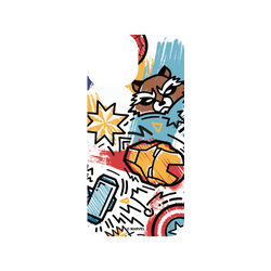 iPhone 13 mini 犀牛盾SolidSuit (MagSafe 兼容)聯名設計款防摔背蓋手機殼 迪士尼-漫威 Marvel - 漫威英雄-復仇者聯盟-卡通風格