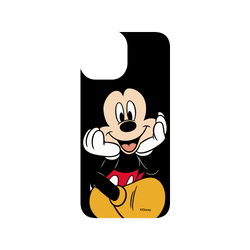 iPhone 13 mini 犀牛盾SolidSuit (MagSafe 兼容)聯名設計款防摔背蓋手機殼 迪士尼-米奇 Mickey - 米奇看著你