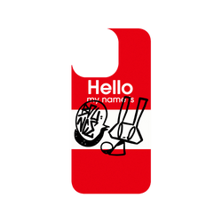 犀牛盾SolidSuit手機殼 - iPhone 13 Pro - 【聯名設計款】 - BOUNCE - HELLO MY NAME IS BOUNCE