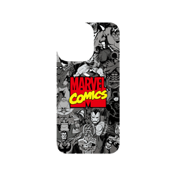 iPhone 13 Pro 犀牛盾SolidSuit (MagSafe 兼容)聯名設計款防摔背蓋手機殼 迪士尼-漫威 Marvel - 漫威英雄-漫畫標誌