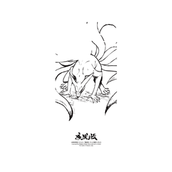 犀牛盾SolidSuit手機殼 - iPhone 13 Pro - 【聯名設計款】 - 火影忍者 Naruto - 素描系列-Kurama