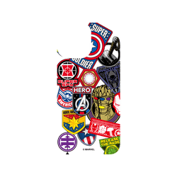 iPhone 13 Pro Max 犀牛盾SolidSuit (MagSafe 兼容)聯名設計款防摔背蓋手機殼 迪士尼-漫威 Marvel - 漫威英雄-貼紙系列