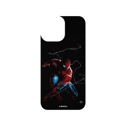 iPhone 13 Pro Max 犀牛盾SolidSuit (MagSafe 兼容)聯名設計款防摔背蓋手機殼 迪士尼-漫威 Marvel - 蜘蛛人-準備行動