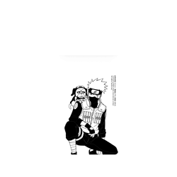 犀牛盾SolidSuit手機殼 - Google Pixel 7 - 【聯名設計款】 - 火影忍者 Naruto - 素描系列-旗木卡卡西&帕克