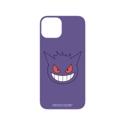 iPhone 14 犀牛盾SolidSuit (MagSafe 兼容)聯名設計款防摔背蓋手機殼 寶可夢 Pokemon - 大臉系列-耿鬼