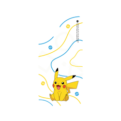犀牛盾SolidSuit手機殼 - iPhone 13 - 【聯名設計款】 - 寶可夢 Pokemon - 幾何系列-皮卡丘