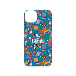 犀牛盾SolidSuit手機殼 - iPhone 14 Plus - 【聯名設計款】 - 迪士尼-經典系列 Disney Classics - 小鹿斑比 Bambi - Flower Pattern