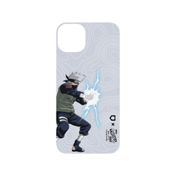 iPhone 14 Plus 犀牛盾SolidSuit (MagSafe 兼容)聯名設計款防摔背蓋手機殼 火影忍者 Naruto - 旗木卡卡西-雷切