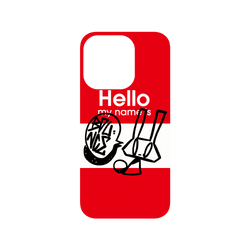 犀牛盾SolidSuit手機殼 - iPhone 14 Pro - 【聯名設計款】 - BOUNCE - HELLO MY NAME IS BOUNCE