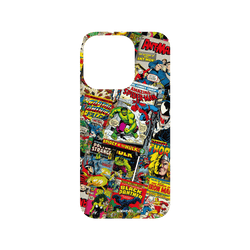 犀牛盾SolidSuit手機殼 - iPhone 14 Pro - 【聯名設計款】 - 迪士尼-漫威 Marvel - 漫威英雄-漫畫封面