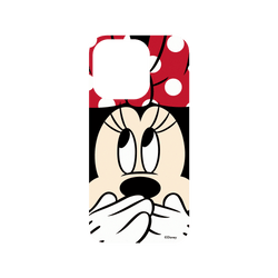 iPhone 14 Pro 犀牛盾SolidSuit (MagSafe 兼容)聯名設計款防摔背蓋手機殼 迪士尼-米奇 Mickey - 米妮摀嘴