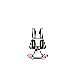 iPhone 14 Pro Max 犀牛盾SolidSuit (MagSafe 兼容)聯名設計款防摔背蓋手機殼 BOUNCE - BOUNCE RABBIT