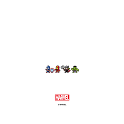犀牛盾SolidSuit手機殼 - Samsung Galaxy S23 - 【聯名設計款】 - 迪士尼-漫威 Marvel - 漫威英雄-8Bit版