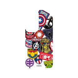 犀牛盾SolidSuit手機殼 - Samsung Galaxy S23 - 【聯名設計款】 - 迪士尼-漫威 Marvel - 漫威英雄-貼紙系列
