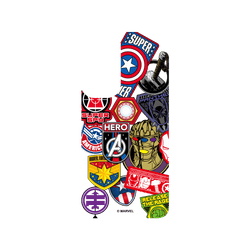 犀牛盾SolidSuit手機殼 - Samsung Galaxy S23+ - 【聯名設計款】 - 迪士尼-漫威 Marvel - 漫威英雄-貼紙系列
