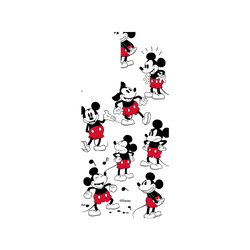 犀牛盾SolidSuit手機殼 - Samsung Galaxy S23+ - 【聯名設計款】 - 迪士尼-米奇 Mickey - Sticker-米奇的常態