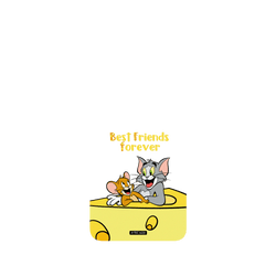 犀牛盾SolidSuit手機殼 - Samsung Galaxy S23+ - 【聯名設計款】 - 湯姆貓與傑利鼠 Tom and Jerry - Best friends
