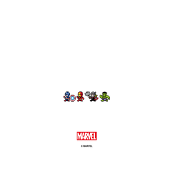 犀牛盾SolidSuit手機殼 - Samsung Galaxy S23 Ultra - 【聯名設計款】 - 迪士尼-漫威 Marvel - 漫威英雄-8Bit版