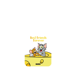 犀牛盾SolidSuit手機殼 - Samsung Galaxy A54 - 【聯名設計款】 - 湯姆貓與傑利鼠 Tom and Jerry - Best friends