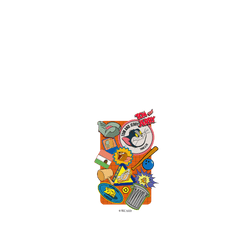 犀牛盾SolidSuit手機殼 - Samsung Galaxy A54 - 【聯名設計款】 - 湯姆貓與傑利鼠 Tom and Jerry - 道具大集合