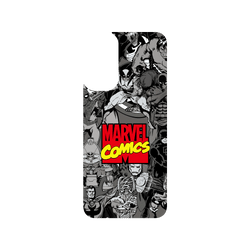 犀牛盾SolidSuit手機殼 - Samsung Galaxy A14 (4G) - 【聯名設計款】 - 迪士尼-漫威 Marvel - 漫威英雄-漫畫標誌