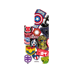 犀牛盾SolidSuit手機殼 - Samsung Galaxy A14 (4G) - 【聯名設計款】 - 迪士尼-漫威 Marvel - 漫威英雄-貼紙系列