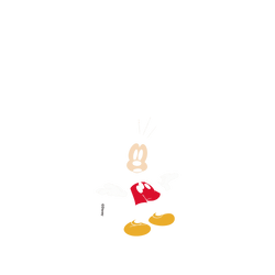 犀牛盾SolidSuit手機殼 - Samsung Galaxy A14 (4G) - 【聯名設計款】 - 迪士尼-米奇 Mickey - 黑標款-米奇只有彩色