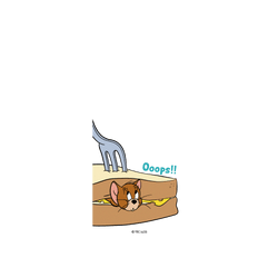 犀牛盾SolidSuit手機殼 - Samsung Galaxy A14 (4G) - 【聯名設計款】 - 湯姆貓與傑利鼠 Tom and Jerry - 傑利鼠夾心三明治