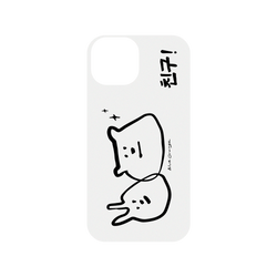 犀牛盾SolidSuit手機殼 - iPhone 15 - 【聯名設計款】 - TwoGirls - 黑白朋友