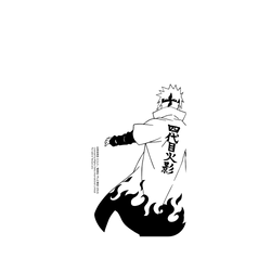犀牛盾SolidSuit手機殼 - iPhone 15 - 【聯名設計款】 - 火影忍者 Naruto - 素描系列-波風湊