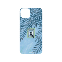 犀牛盾SolidSuit手機殼 - iPhone 15 Plus - 【聯名設計款】 - 幾米 Jimmy Liao - 遺失了一隻貓-微風