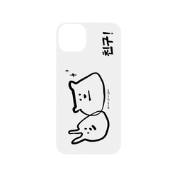 犀牛盾SolidSuit手機殼 - iPhone 15 Plus - 【聯名設計款】 - TwoGirls - 黑白朋友