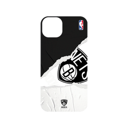 犀牛盾SolidSuit手機殼 - iPhone 15 Plus - 【聯名設計款】 - NBA - 熱血系列-布魯克林籃網 Brooklyn Nets - Sweat and Tears